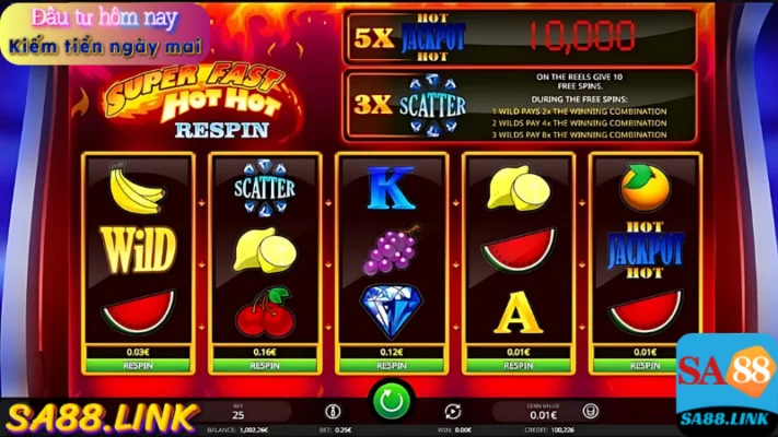 Game Slot SA88 là gì? Mà hấp dẫn đến vậy