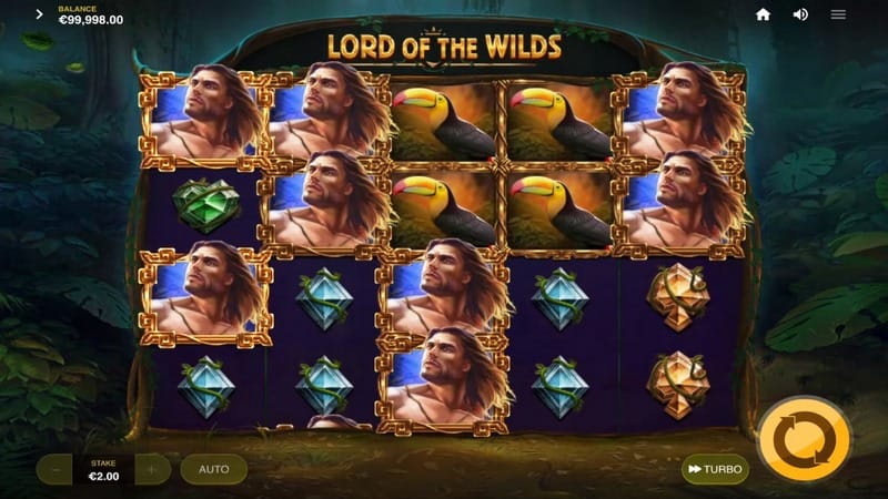 Lord of the wilds mang tới giao diện quay hũ bắt mắt tại SA88